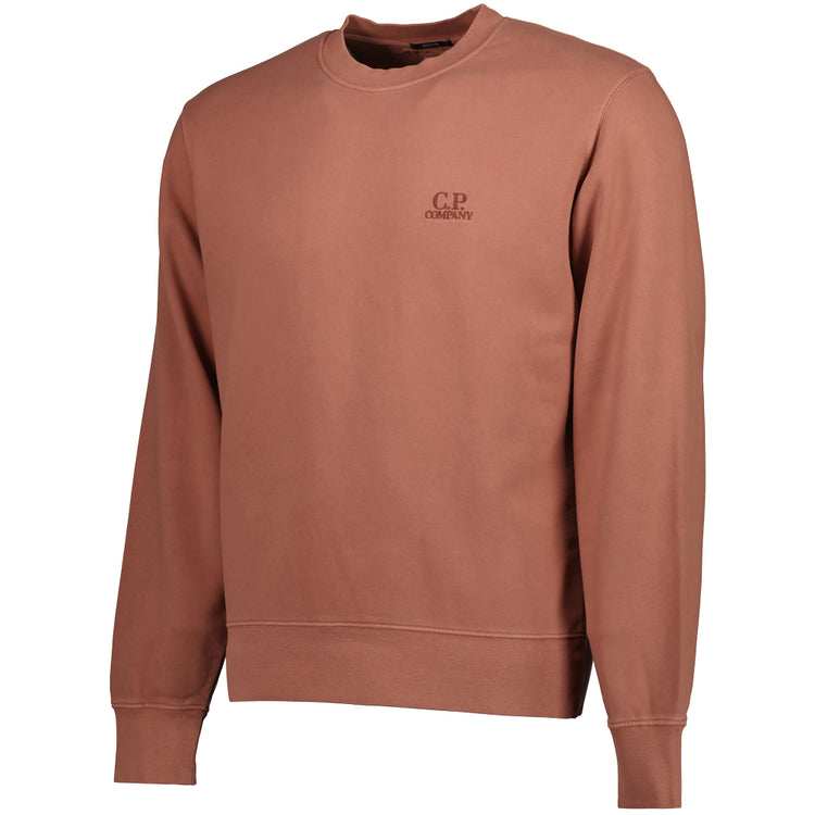 Brushed Fleece Resist Dyed Logo Sweat - Casual Basement