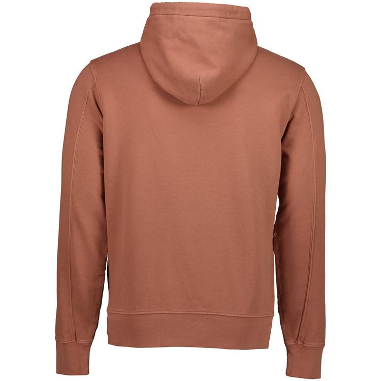 Brushed Fleece Resist Dyed Logo Hoodie - Casual Basement