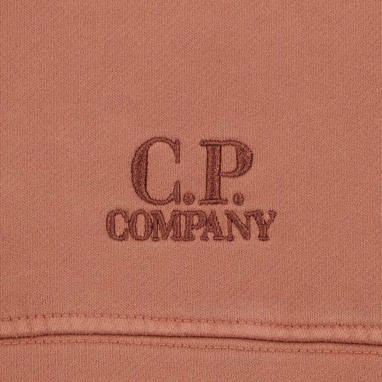 Brushed Fleece Resist Dyed Logo Hoodie - Casual Basement