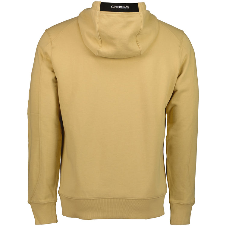 Diagonal Raised Fleece Lens Hoodie - Casual Basement