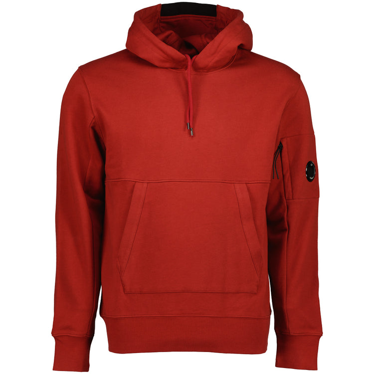 Diagonal Raised Fleece Lens Hoodie - Casual Basement