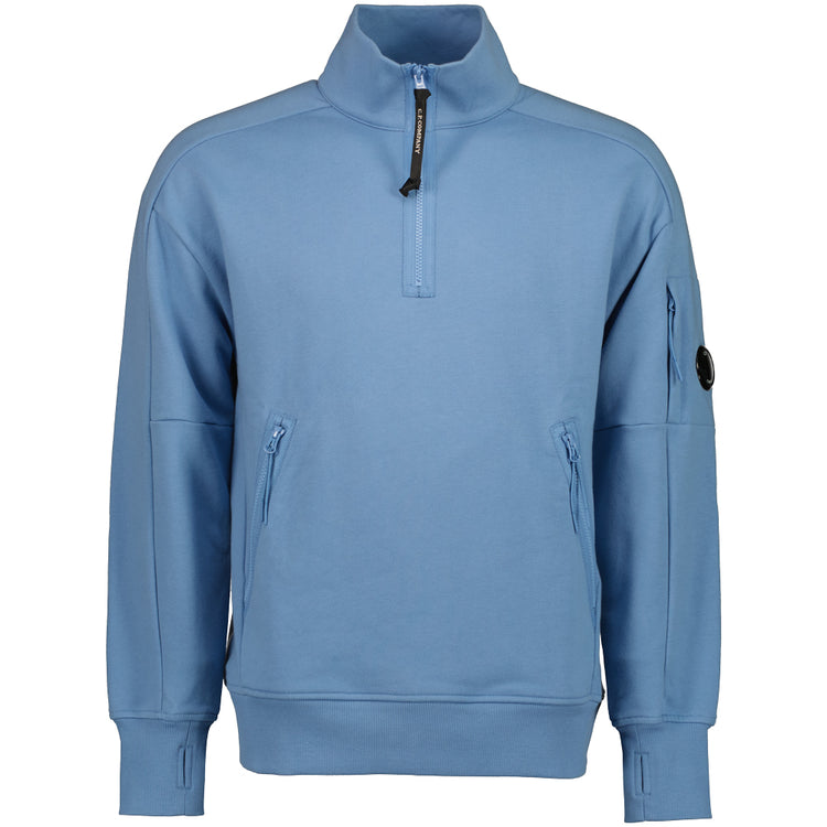 Quarter Zip Lens Fleece Sweatshirt - Casual Basement