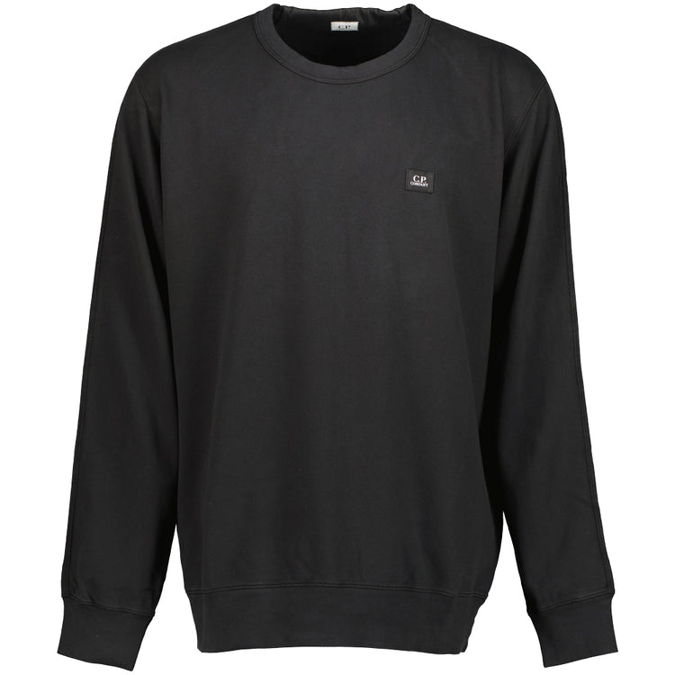 Light Fleece Logo Patch Sweatshirt - Casual Basement