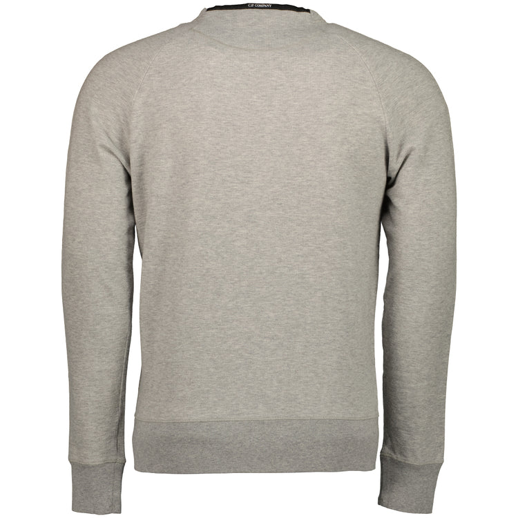 Light Fleece Logo Patch Sweatshirt - Casual Basement