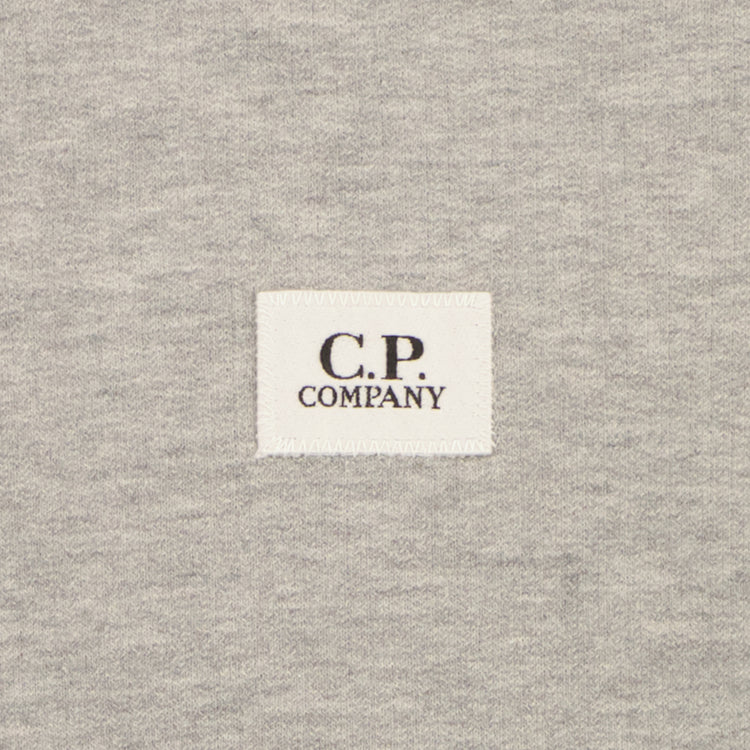Light Fleece Logo Patch Sweatshirt - Casual Basement