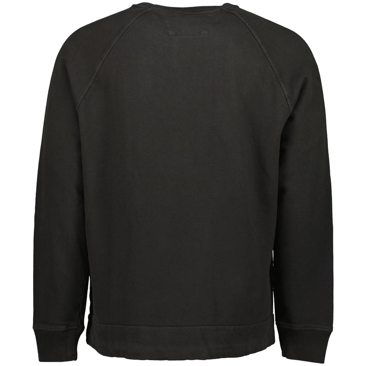 Diagonal Fleece Logo Sweatshirt - Casual Basement