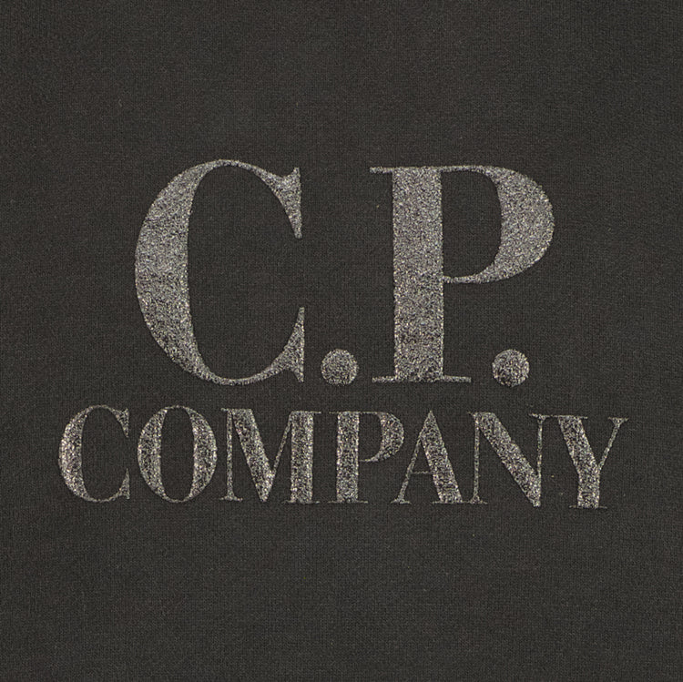 Diagonal Fleece Logo Sweatshirt - Casual Basement