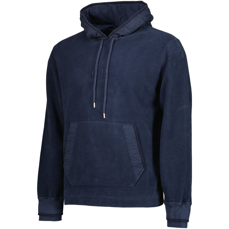 Brushed Fleece Logo Hoodie - Casual Basement