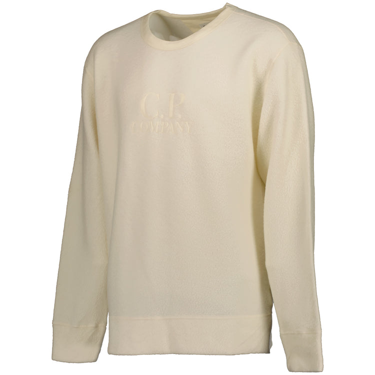 Wool Polar Fleece Logo Sweat - Casual Basement