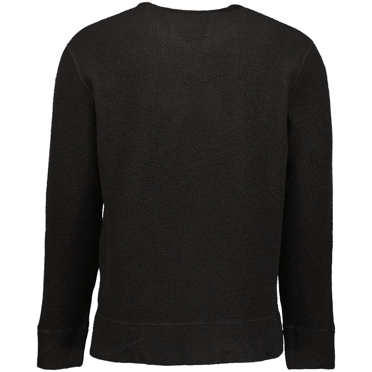 Wool Polar Fleece Logo Sweat - Casual Basement