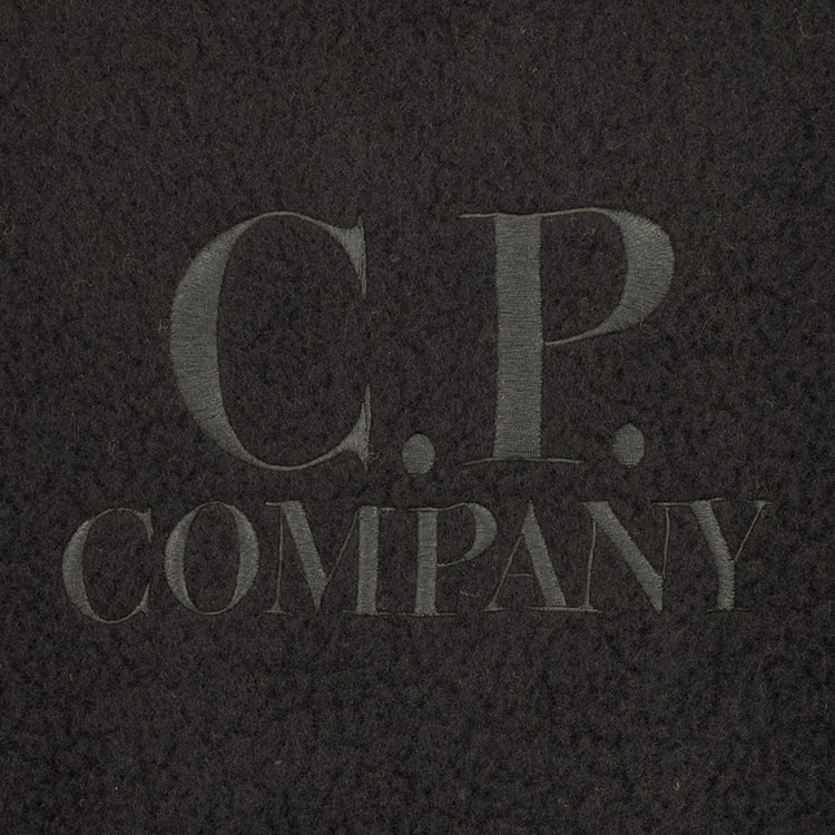 Wool Polar Fleece Logo Hoodie - Casual Basement