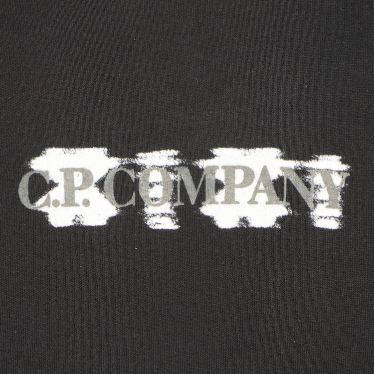 Brushed Fleece Graphic Logo Hoodie - Casual Basement