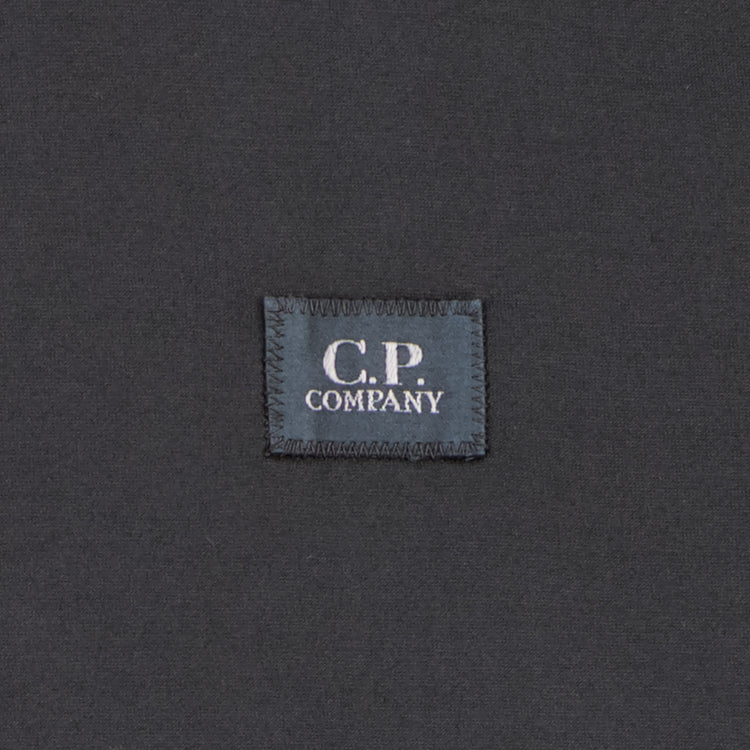 Long Sleeve Logo Patch T-Shirt - Casual Basement