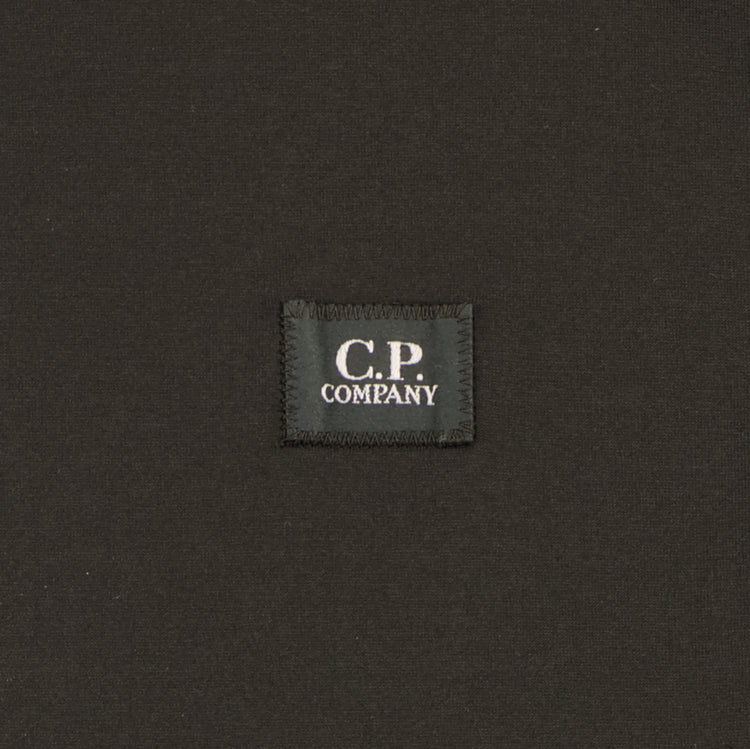 Long Sleeve Logo Patch T-Shirt - Casual Basement