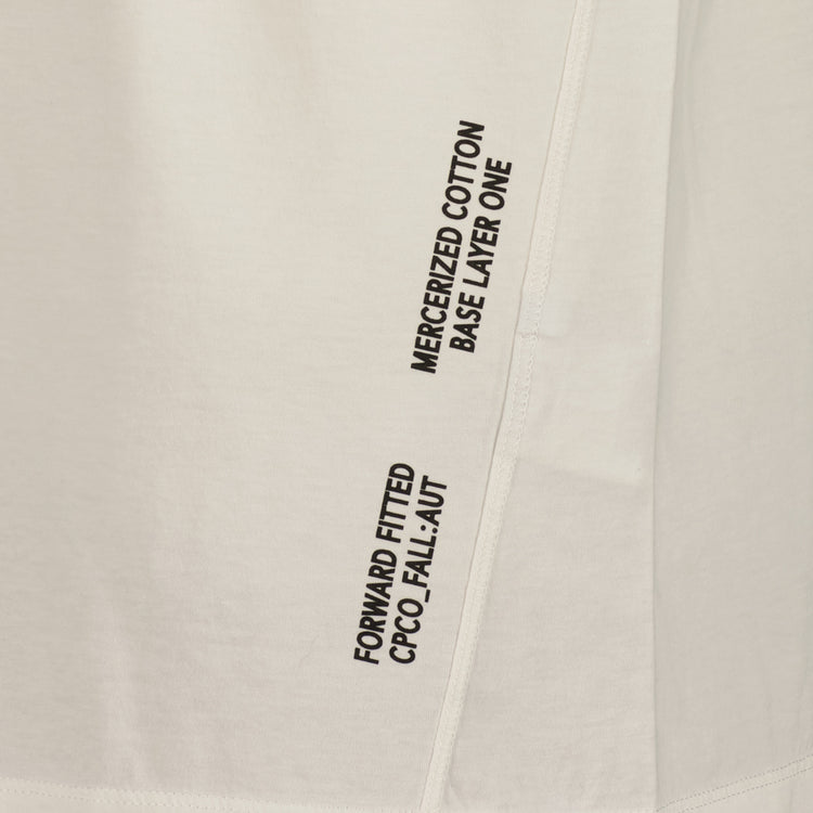 Mercerized Jersey Logo Print T-Shirt - Casual Basement