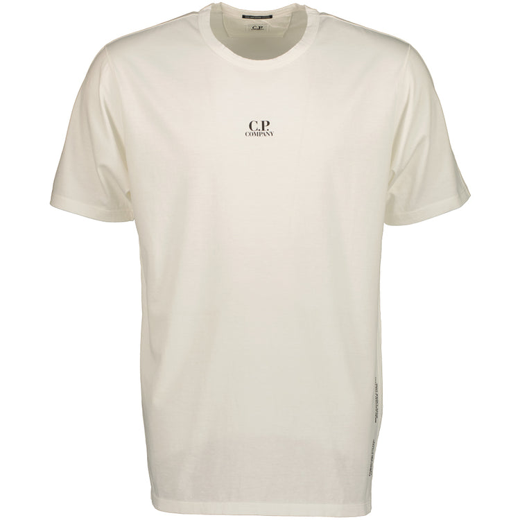 Mercerized Jersey Logo Print T-Shirt - Casual Basement