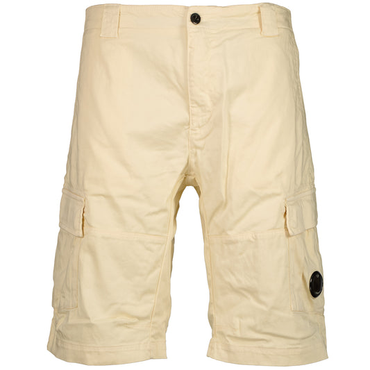 Satin Stretch Lens Cargo Shorts - Casual Basement