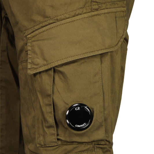 Satin Stretch Lens Cargo Shorts - Casual Basement