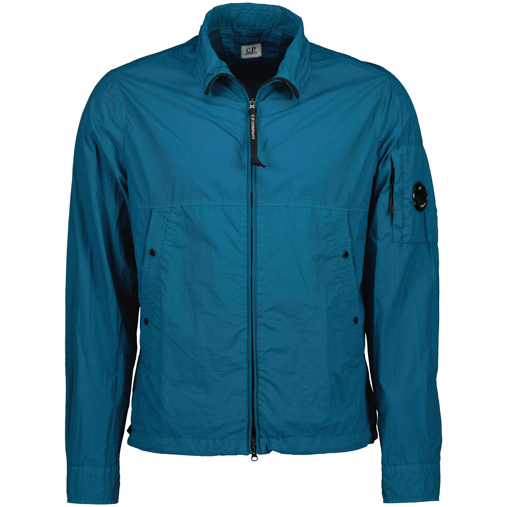 ジャケット・アウター C.P. COMPANY CR-L Jacket C.P. Company | Taylon L Lens Overshirt Jacket - Ink Blue
