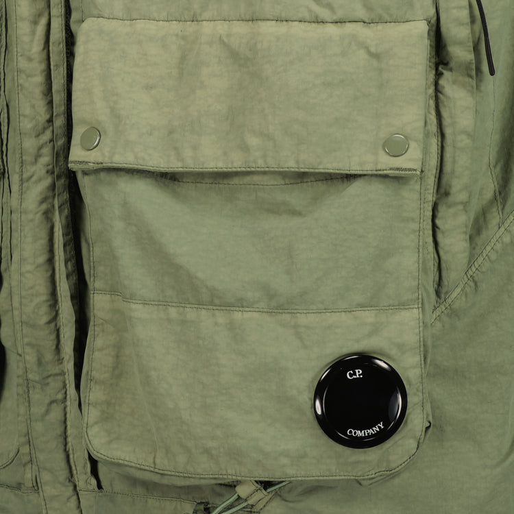 Flatt Nylon Reversible Hooded Lens Jacket