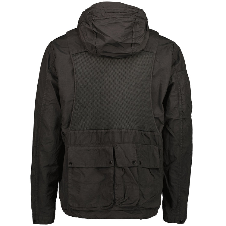 Flatt Nylon Reversible Hooded Lens Jacket