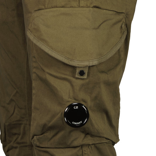 Stretch Satin Lens Cargo Pants - Casual Basement