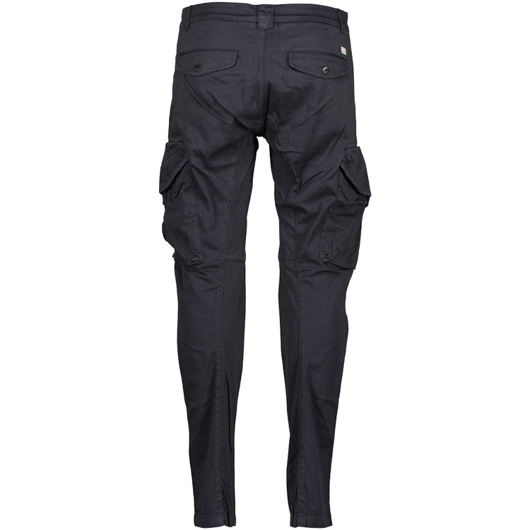 Stretch Satin Lens Cargo Pants