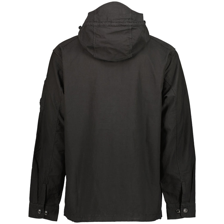 Ottoman Zip Up Lens Overshirt