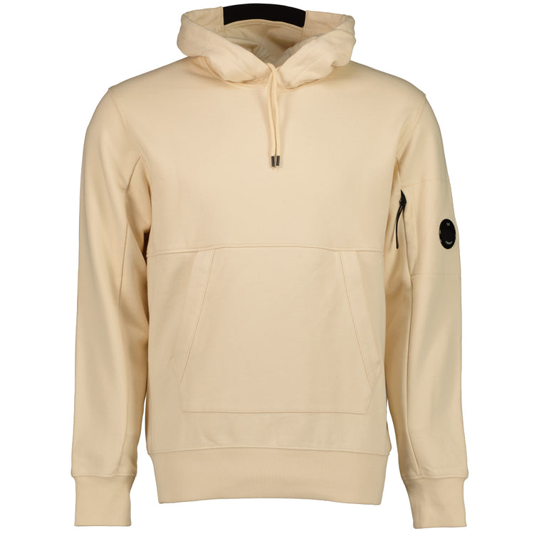 Diagonal Raised Fleece Lens Hoodie