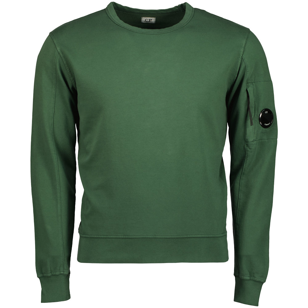 C.P. Company | Light Fleece Lens Sweatshirt - Duck Green