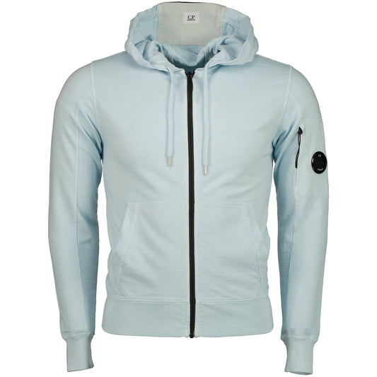 Light Fleece Lens Zip Hoodie - Casual Basement