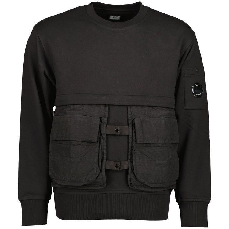 Crewneck Lens Utility Sweatshirt - Casual Basement