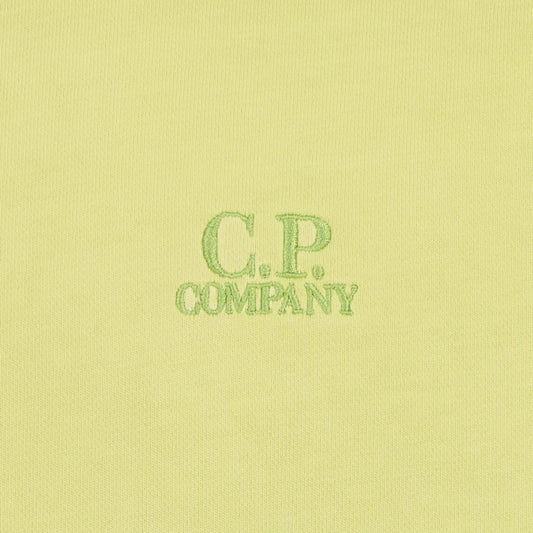 Diagonal Fleece Resist Dyed Logo Sweat - Casual Basement