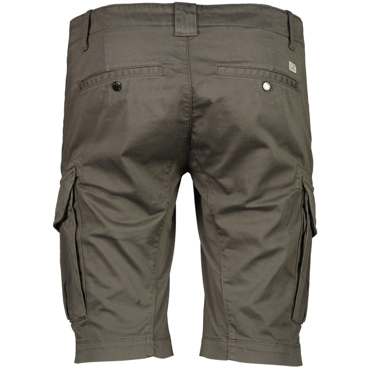 Satin Stretch Lens Cargo Shorts - Casual Basement