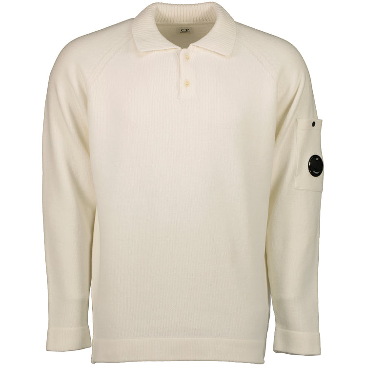 Chenille Polo Collar Lens Knit - Casual Basement