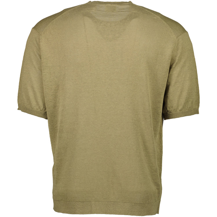 Linen Knitted T-Shirt - Casual Basement