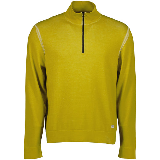 Cotton/Nylon Quarter Zip Knit - Casual Basement