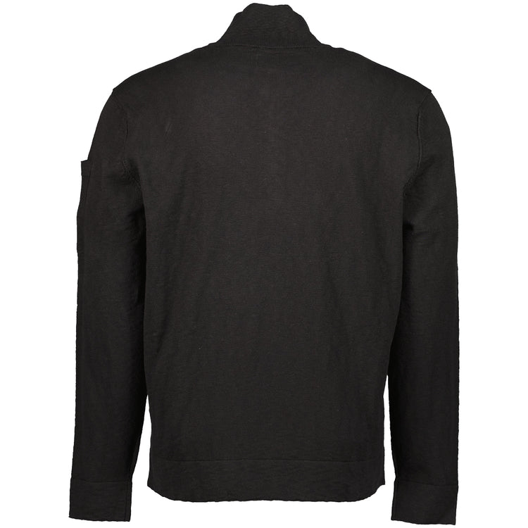 Cotton/Nylon Quarter Zip Knit - Casual Basement