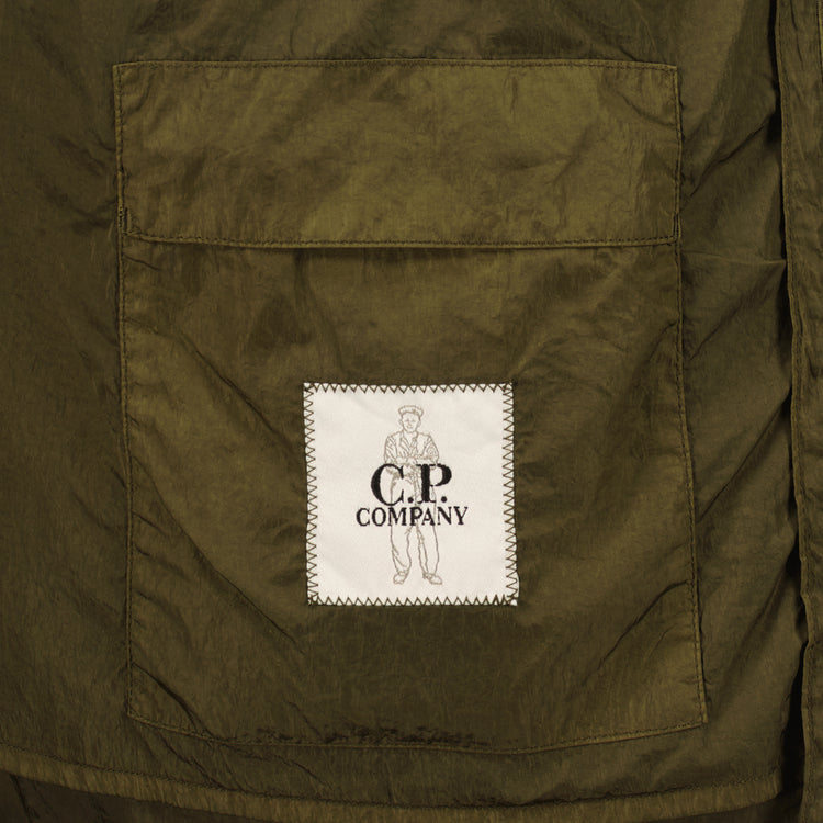 Chrome-R Short Sleeve Lens Overshirt - Casual Basement