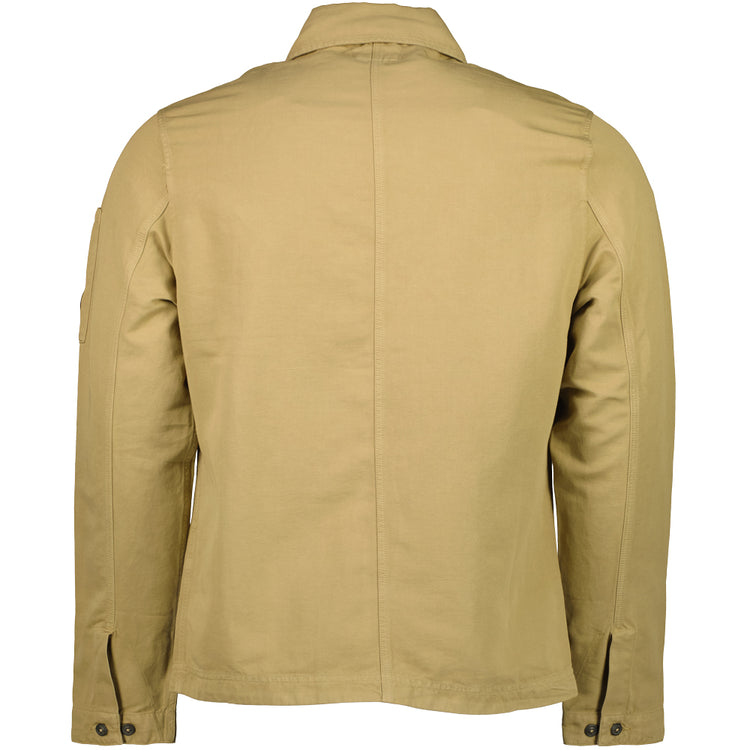 Cotton/Linen Lens Overshirt - Casual Basement