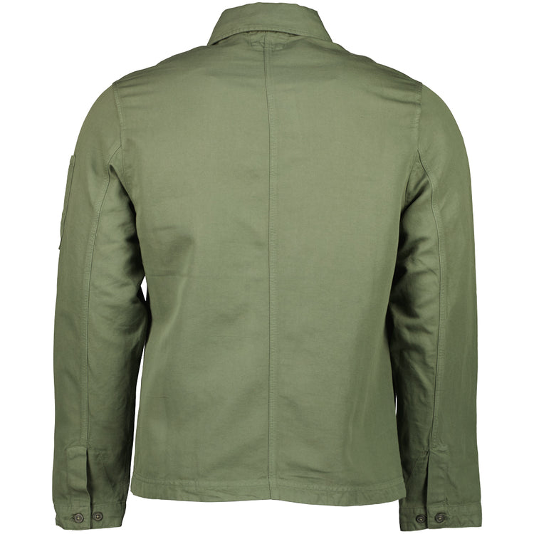 Cotton/Linen Lens Overshirt - Casual Basement