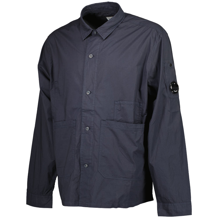 Popeline Lens Overshirt - Casual Basement