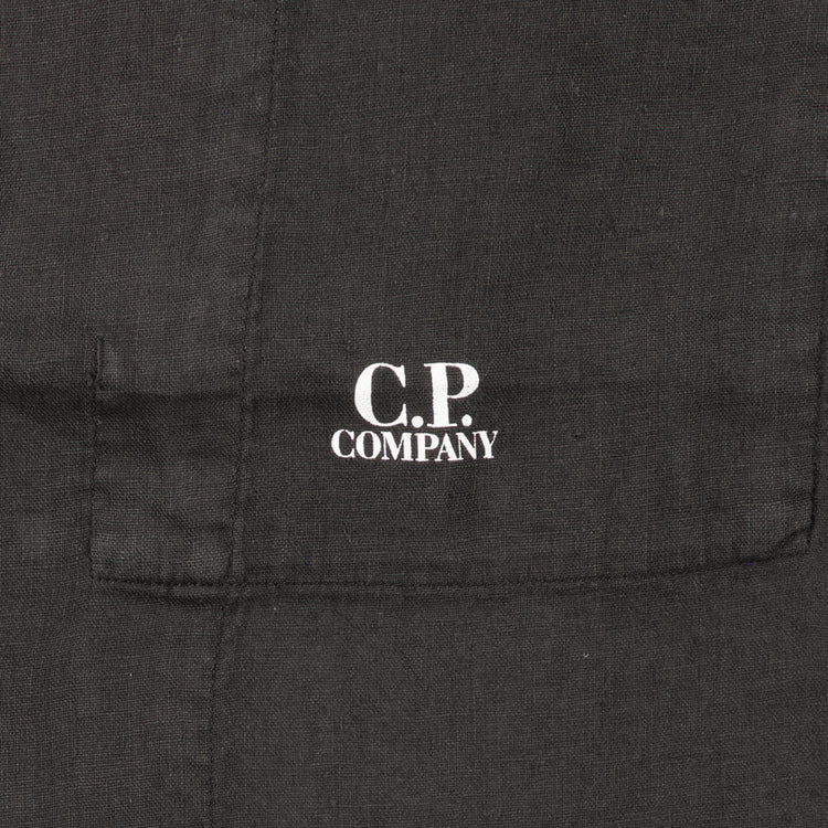 Long Sleeve Linen Overshirt - Casual Basement