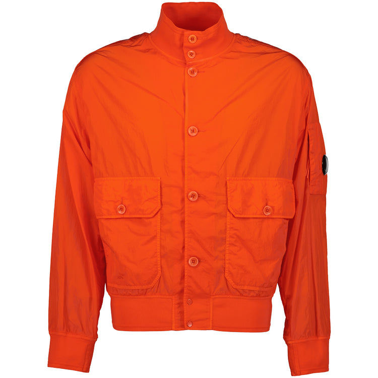 Chrome-R Lens Bomber Jacket - Casual Basement