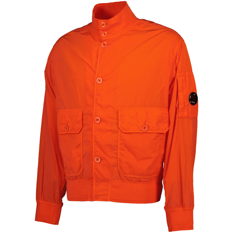 Chrome-R Lens Bomber Jacket - Casual Basement
