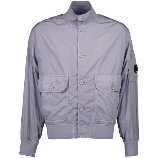 Chrome-R Lens Bomber Jacket - Casual Basement