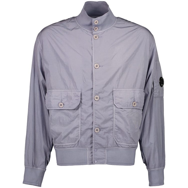 Chrome-R Lens Bomber Jacket - Casual Basement