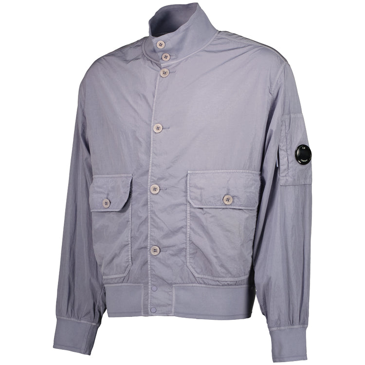 Chrome-R Lens Bomber Jacket - Casual Basement