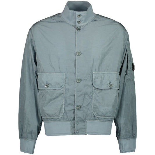Chrome-R Lens Bomber Jacket - Casual Basement