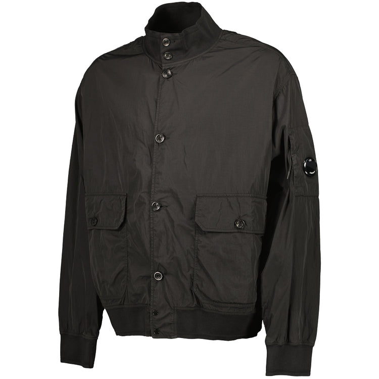 Chrome-R Lens Bomber Jacket - Casual Basement